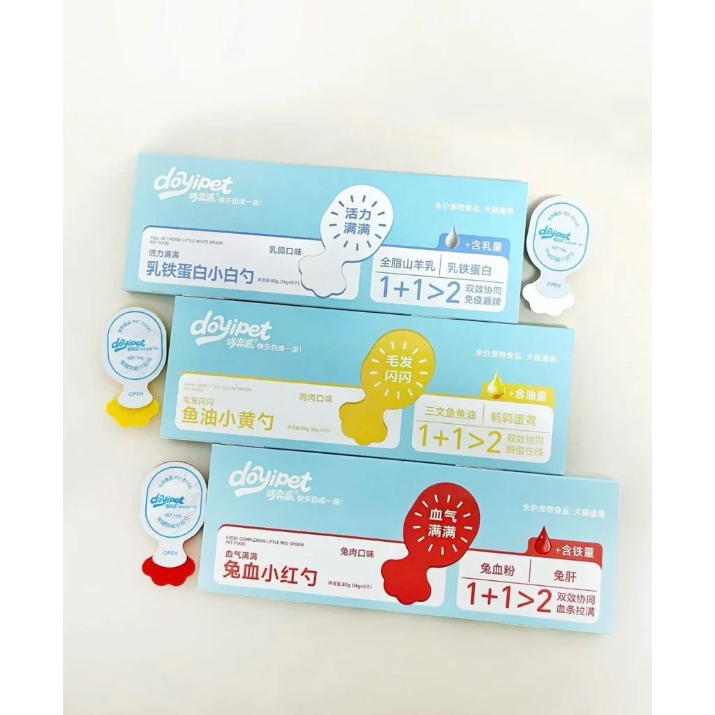 Doyipet ช้อนอาหารเปียกคอมพลีท