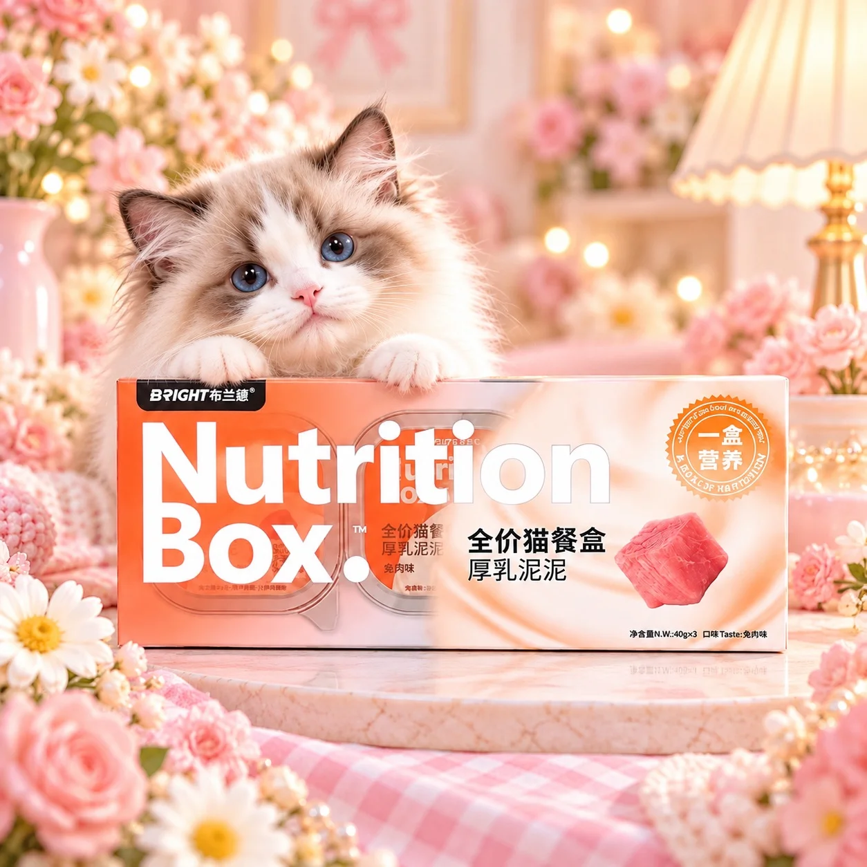 ‼️แนะนำ ‼️BRIGHT รุ่น Nutrition Box รสเนื้อกระต่าย